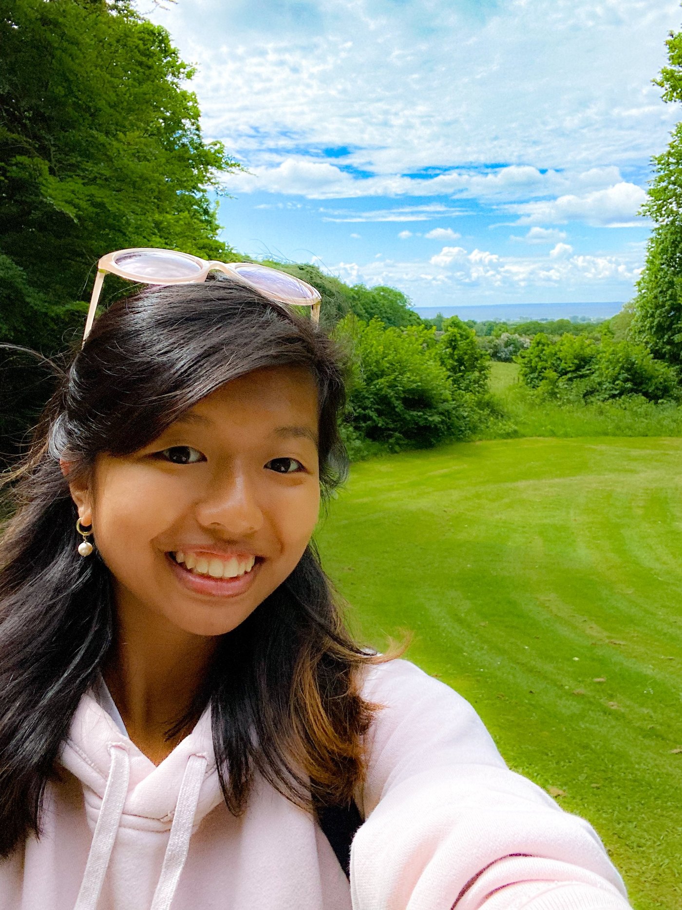 Carrie Tam outdoors